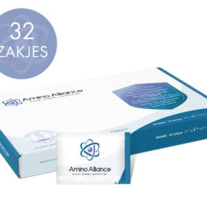 Amino Alliance | Aminozuren in poedervorm | Veganistisch EAAS-poeder zonder suiker | Hoge dosis Aminozuren complex | Multi Amino EAA | Voor dagelijks gebruik | Inhoud voor één maand | Meer energie | Goed voor het zenuwstelsel en immuunsysteem | Vegan